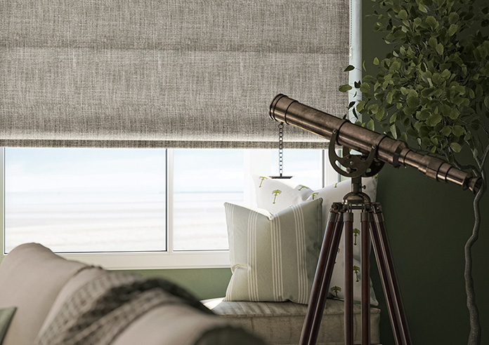 Foxford, Shetland - Motorised Roman Blind - Image 5